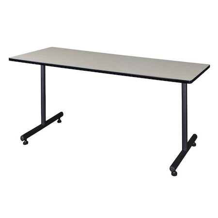 Kobe Rectangle Training Table, 60" W, 29" H, Laminate Top, Maple MKTRCT6030PL